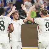 La joie des joueurs de Chelsea, qualifiés pour les 8es de finale du Mondial des clubs KEYSTONE/AP/Matt Slocum